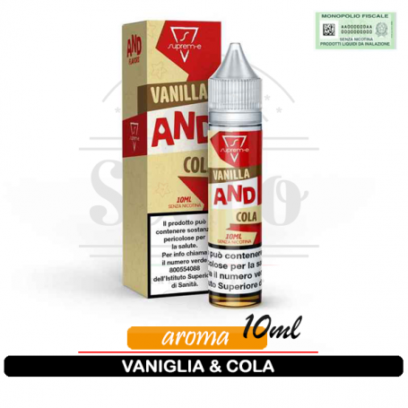 Vanilla and Cola Linea And falvors Aroma Mini Shot 10ml Suprem-e