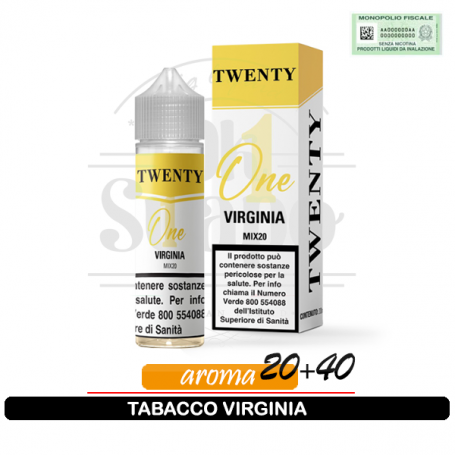 Virginia aroma 20ml tnt-vape Foglie di colore biondo o marrone chiaro Aroma dolce e delicato
