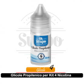 Glicole Propilenico Kit Soluzione 4 Ok Svapo
