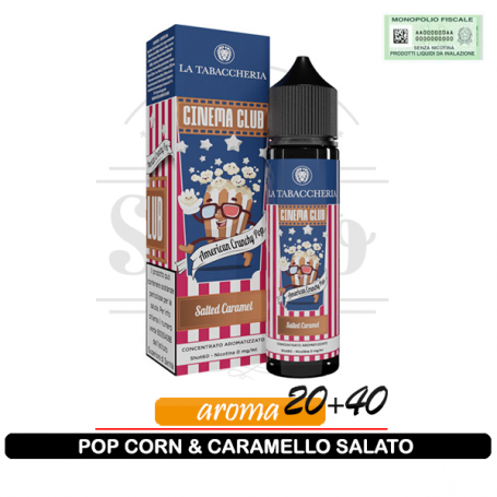Salted Caramel Linea Cinema Club Aroma 20ml La Tabaccheria