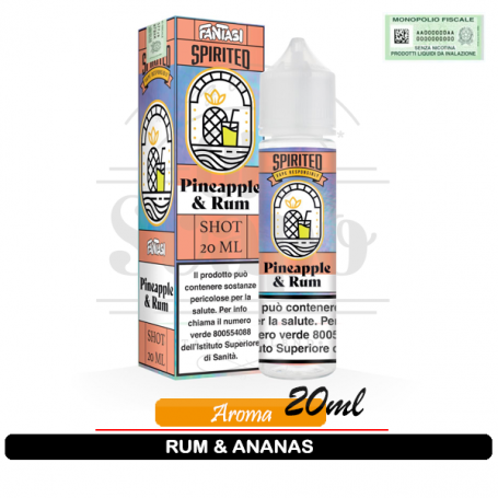 Pine Apple e Rum Aroma 20ml Fantasi Vape