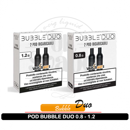 Bubble Duo Pod Cartucce Vaporart