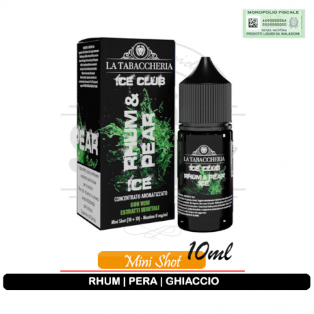 Rhum e Pear Ice Aroma 10+10 Linea Ice Club La Tabaccheria