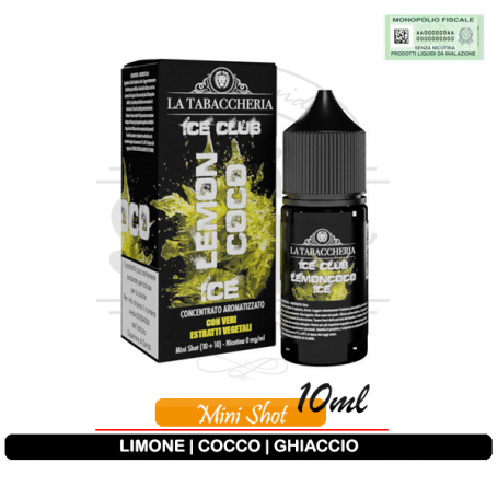 Lemon Coco Ice Aroma 10+10 Linea Ice Club La Tabaccheria