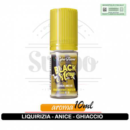 Black Mery Aroma Concentrato 10ml Cyberflavour