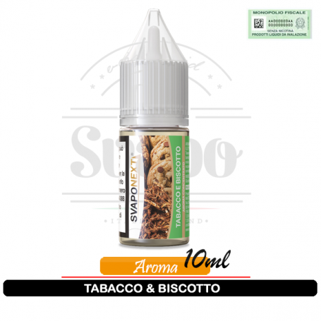 Tabacco e Biscotto Aroma Concentrato 10ml Svaponext