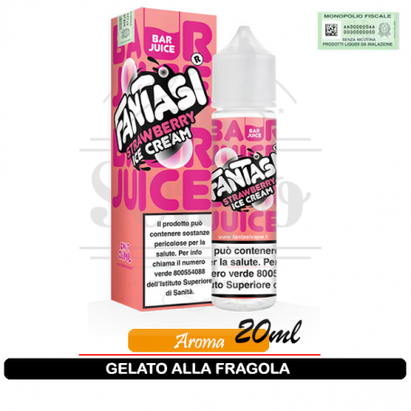 Strawberry Ice Cream Aroma 20ml Fantasi Vape