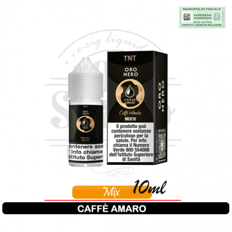 Caffe Amaro Aroma Mini 10ml Linea Oro Nero Tnt Vape