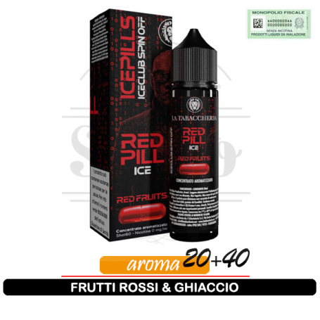 Pill Red Aroma 20ml La Tabaccheria frutti rossi ghiaccio fruttato ice