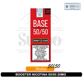 Basetta boccetta 10ml nicotina 20mg 50-50 Fashion Vape Basetta boccetta 10ml nicotina 20mg 50-50 Fashion Vape