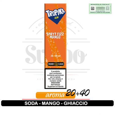 Spryt Fizz Mango Tropika Ice Aroma 20ml Fashion Vape