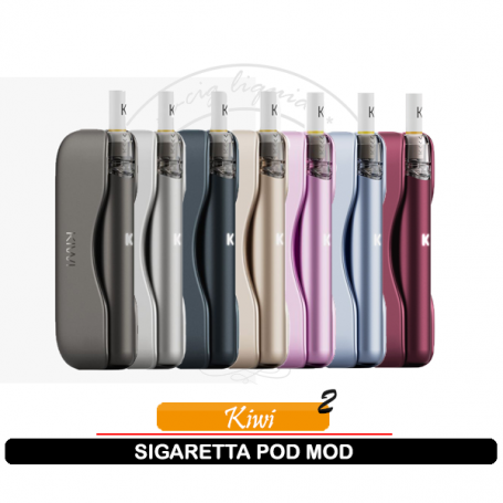 Kiwi 2 due sigaretta elettronica pod mod kiwi vapor colori
