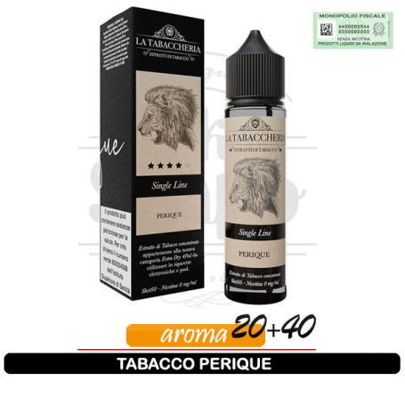Perique Aroma 20ml Linea Extra Dry Single Line La Tabaccheria