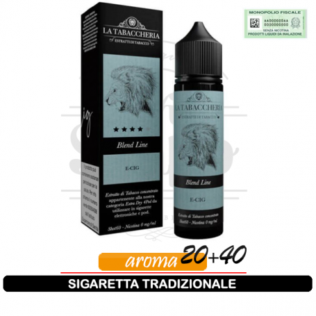 E-Cig Aroma 20ml Linea Extra Dry Blend Line La Tabaccheria