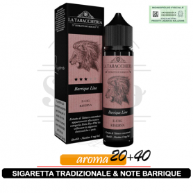 E-Cig Riserva Aroma 20ml Linea Extra Dry Barrique Line La Tabaccheria