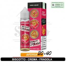 Strawberry Bisquit Cream Aroma 20ml King Liquid