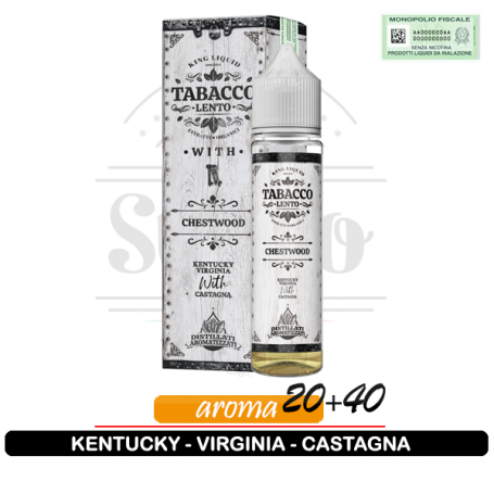 With Chestwood Tabacco Lento Aroma 20ml King Liquid