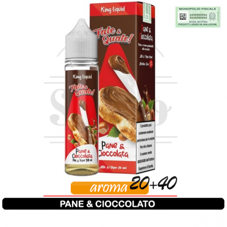 Pane e Cioccolato Tale & Quale Aroma 20ml King Liquid