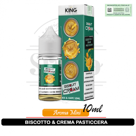 Bisquit Cream Mini Shot 10ml King Liquid