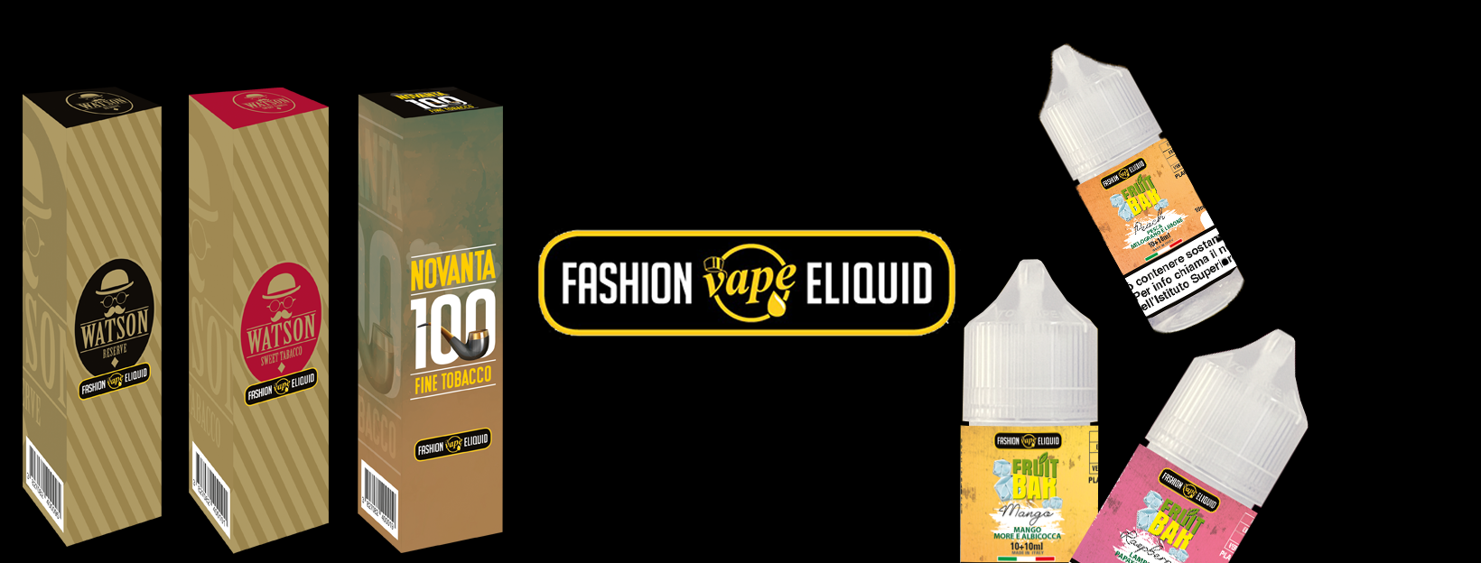 Fashion vape eliquid aroma liquidi pronti tpd