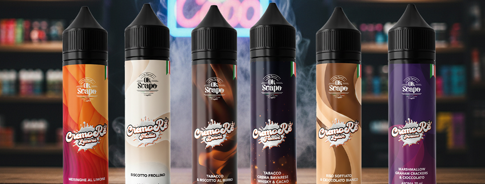 Cremorè Liquidi Aromi 20ml Cremosi Ok Svapo