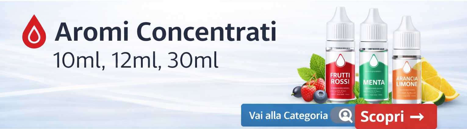 aromi concentrati 10ml 12ml 30ml