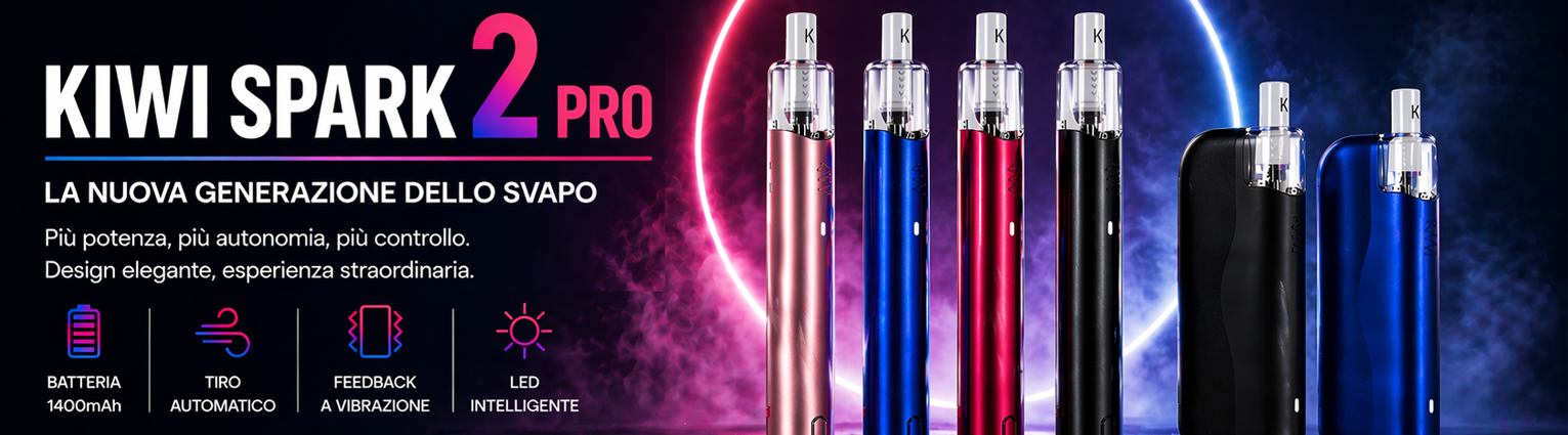 Nuova Kiwi Spark 2 Kiwi spark 2 Pro Kiwi Vapor